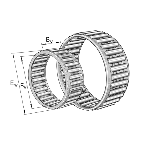 Image of INA Needle Roller Cage Assembly-KT-354218 - Roladex UK