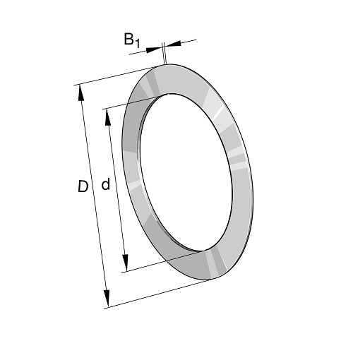 INA AS-4060 Thrust Washer