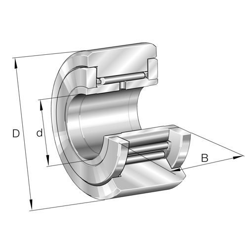 INA NATR-6X Cam Rollers