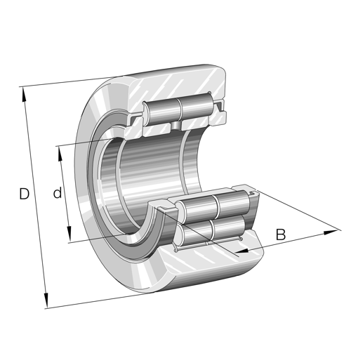 INA NUTR-35X Cam Rollers
