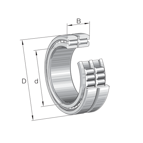INA SL-185018 Cylindrical Roller Bearing