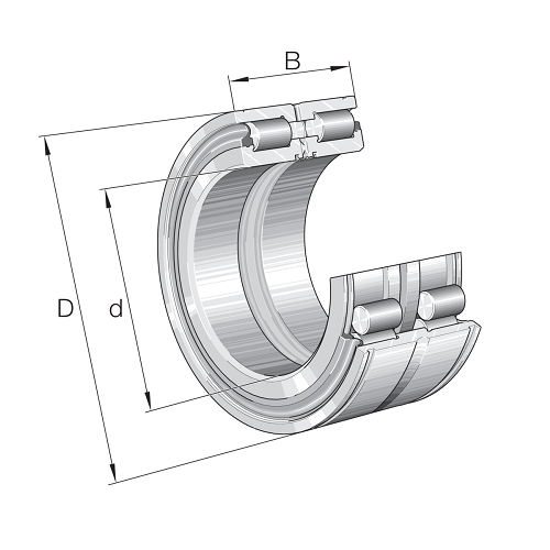 INA SL-045007PPC3 Cylindrical Roller Bearing