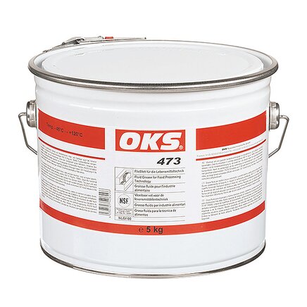 OKS 473-5KG | Fluid Grease For The Food Industry. Nlgi Category 00 | 5KG | Genuine OKS Product | www.Roladex.co.uk
