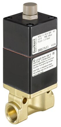 burkert 2031 2/2-way valve – stainless steel – 8 mm – 2031-a-2-08.0-ad-vg-sa40-d-c