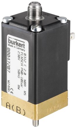 burkert 0312 3/2-way solenoid valve – 24v dc – 0312-c-02,0-bb-ms-fb01-024/dc-