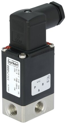 burkert 0330 2/2-way solenoid valve – 24v ac – 56885