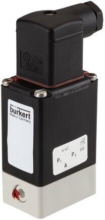 burkert 0331 2/2-way solenoid valve – pp (polypropylene) – 5/32 inch" – 24v dc – 0331-a-04,0-ff-pp-fb02-024/dc-