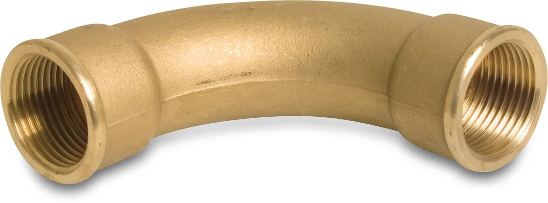 Profec Bend 90° Brass 1" Female Thread 40Bar | Profec | UK Supplier | Roladex