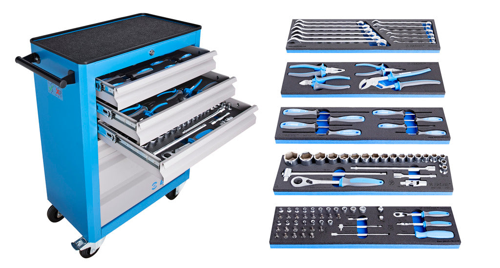 Unior | 625595 | Tool set with tool carriage 940ECO