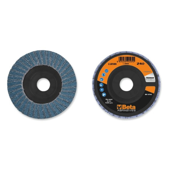 11202A 120-DOUBLE FLAP DISCS ZIRC. FL/PL