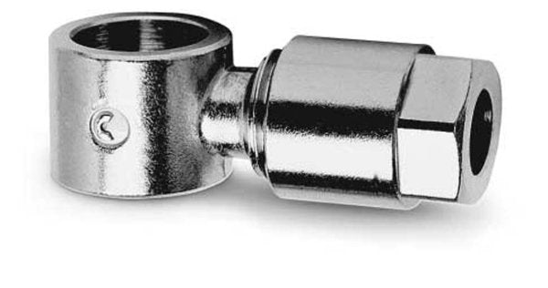 Image of 1170 6-1/4 - Compression fitting single banjo ring connect 6mm tube 1/4 (Pack of 5) - Camozzi | Roladex UK