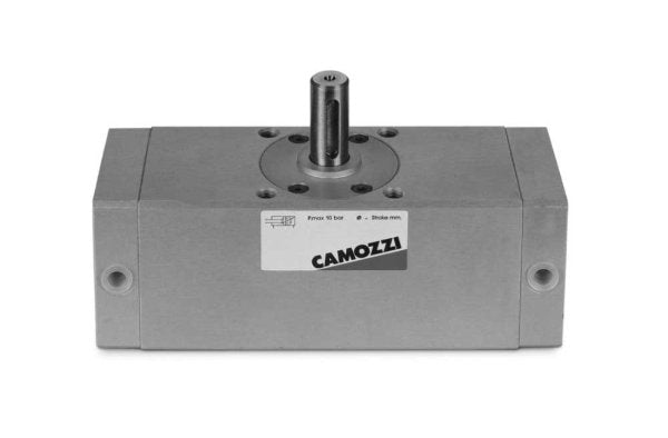 Image of 30-100/180-3 - Rotary cylinder 100mm bore 180 degree rotation non cushioned - Camozzi | Roladex UK