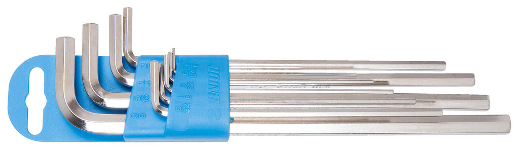 Unior | 617080 | Set of hex wrenches - long type on plastic clip - 1.5 - 12/10