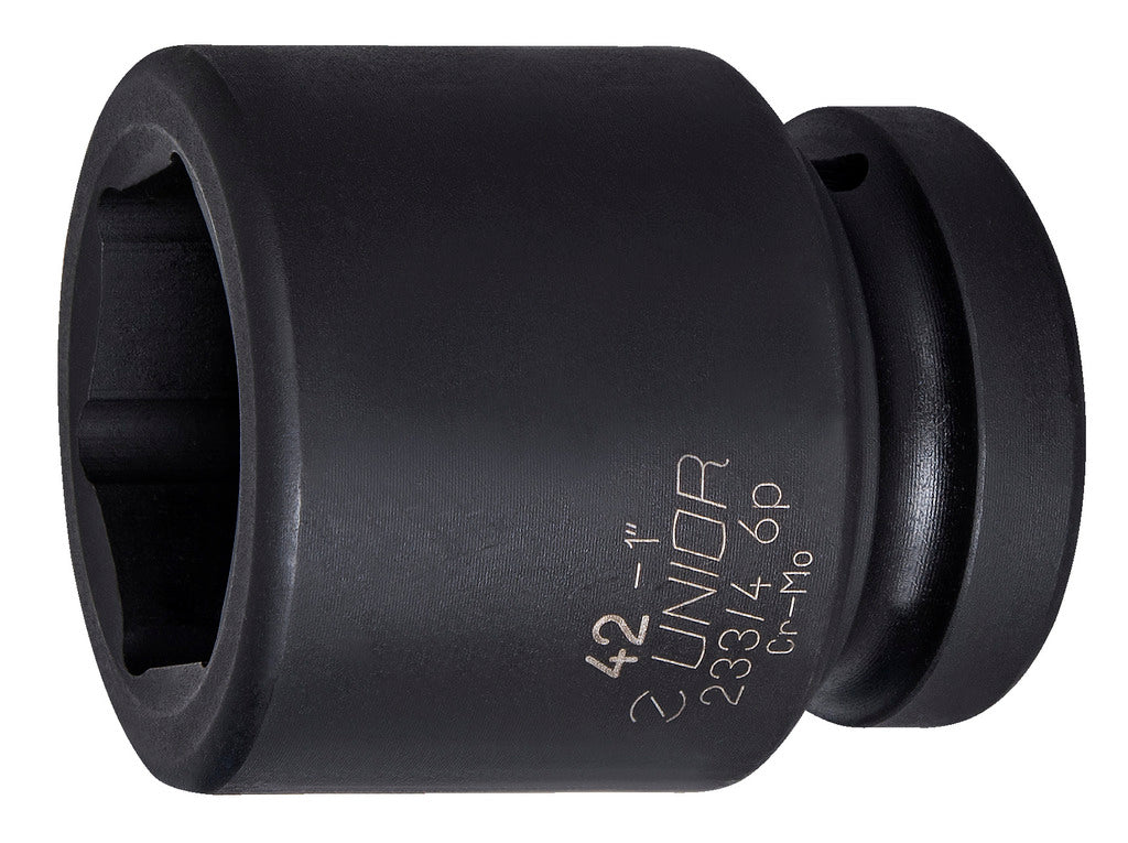 Unior | 615204 | Impact socket 1" - 6 point - 41mm