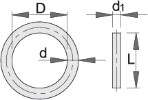 Unior | 617126 | Impact accessories 1.1/2" - 80 - 100