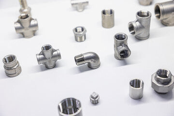Industrial pipe fittings for infrastructure, fabrication, mechanical, and utility systems