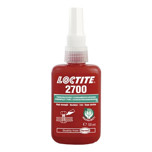 Loctite 2700 High Strength Threadlocker 50ml