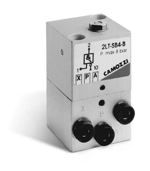 Image of 2LQ-8A - Right angled bracket to suit basic logic valve - Camozzi | Roladex UK