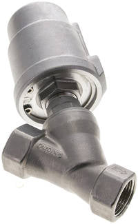 U 234 ES2A E EMC angled poppet valve g 3/4", actuator: stainless steel 1.4305, eco-line