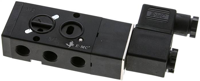 V 5231-08MG-24V= EMC 3/2- and 5/2-way namur solenoid valve g1/4", 24 v dc