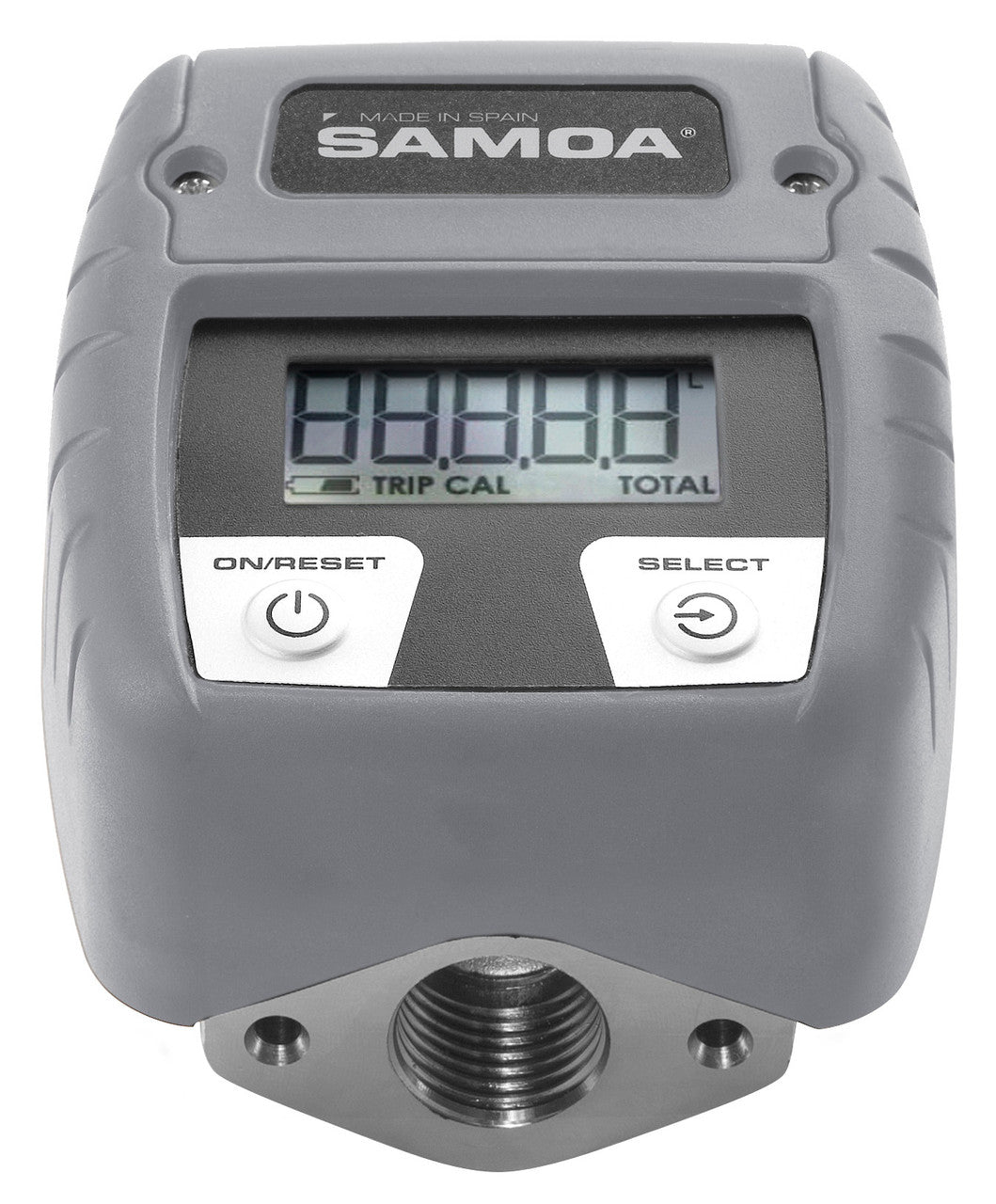 SAMOA Oval Gear Meter for AdBlue® / DEF, Windscreen Wash & Antifreeze Solutions (Medium Pressure) - 1/2" BSP (F) Rolad€¦