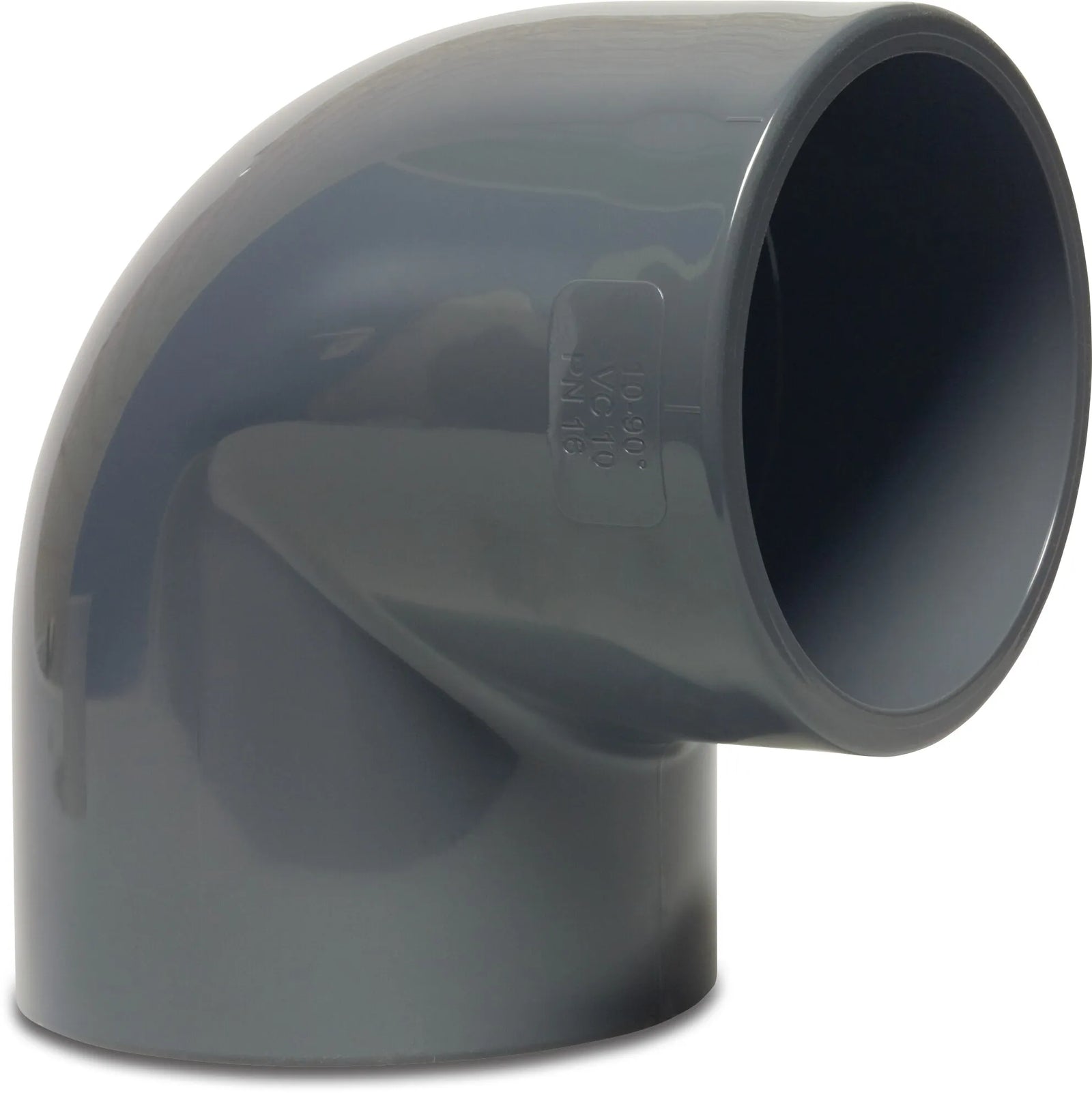 Profec 90° Pvc-U 63mm Glue Socket 16Bar Grey | Profec | UK Supplier | Roladex