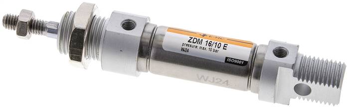 ZDM 16/10 E EMC iso 6432 cylinders, double acting, piston 16 mm, stroke 10 mm