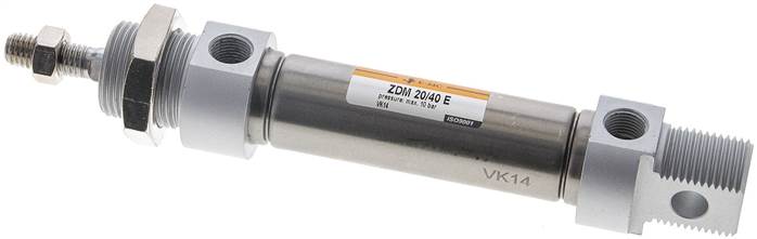 ZDM 20/40 E EMC iso 6432 cylinders, double acting, piston 20 mm, stroke 40 mm