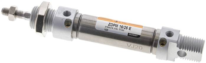 ZDPM 16/25 E EMC iso 6432 cylinders, double acting, piston 16 mm, stroke 25 mm