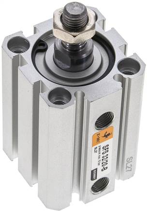 SFS 32/20-B EMC iso 21287 cylinders, double acting, piston 32 mm, stroke 20 mm