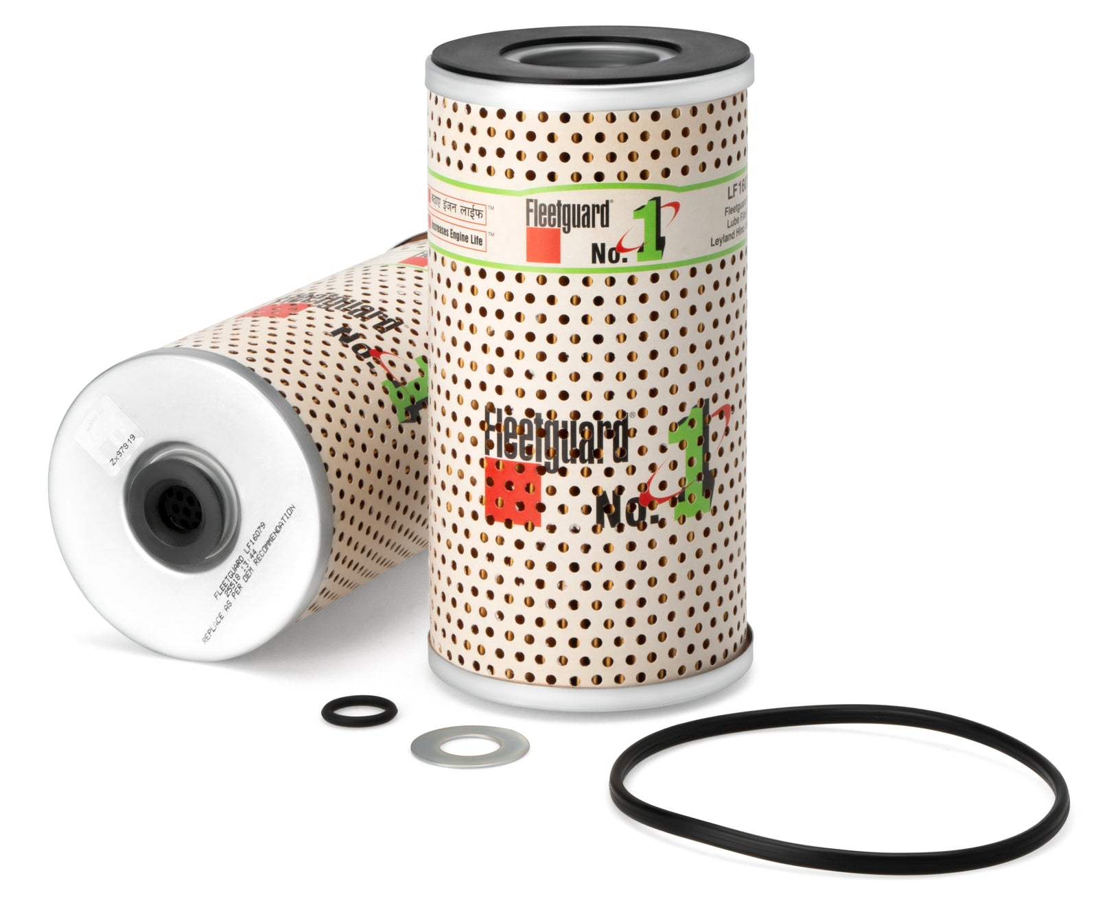 Fleetguard Oil Filter Cellulose Cartg Metal LF16079