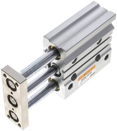 SGM 20/50 EMC guide cylinder, with slide bearing, pistons 20mm, stroke 50mm