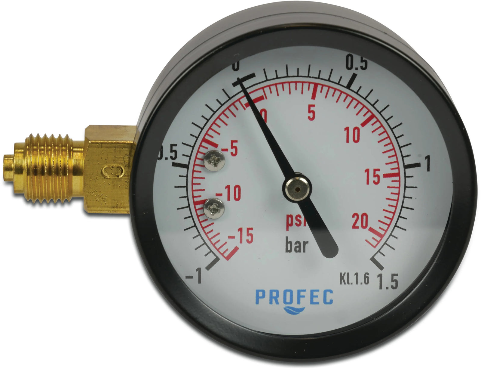 Profec Gauge 63mm Male Thread -1 | Profec | UK Supplier | Roladex