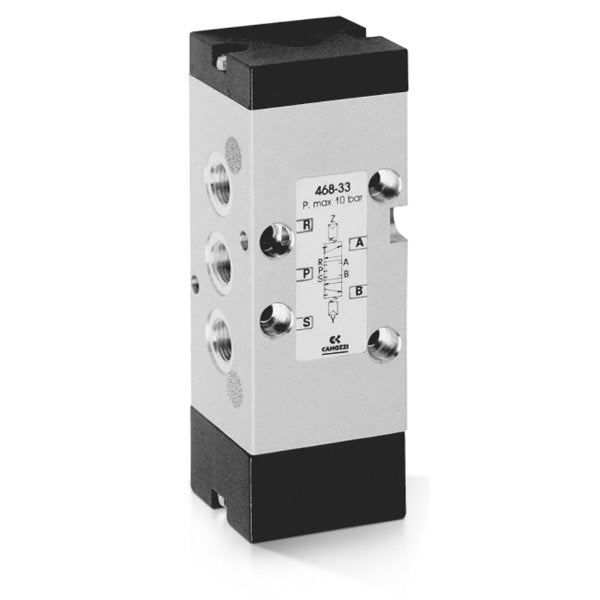 Image of 334-033 - Pneumatic valve 3/2 1/4 port pilot pilot - Camozzi | Roladex UK