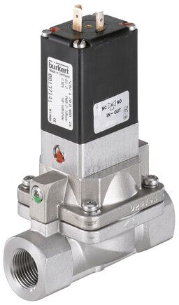 burkert 5282 2/2-way solenoid valve – stainless steel – g1/2" – 230v ac – 5282-00-a13,0ffvagm84-0-230/56