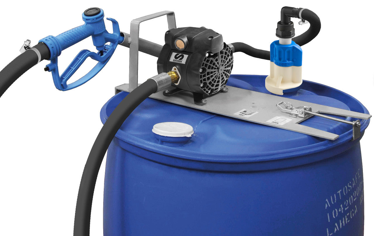 SAMOA AdBlue® / DEF DF50 Air Operated Diaphragm Pump Kit for 205 Litre Drum Roladex UK