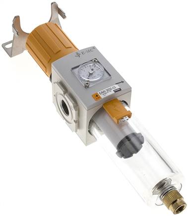 EAW 3000-03 EMC eco-line filter regulator, g 3/8", drain semi-automatic