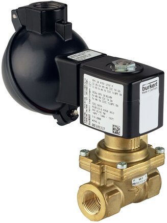 burkert 6281 2/2-way solenoid valve – brass – g2 1/2" – 230v ac – 6281-ev-a50,0bbmsgm90-6-230/uc