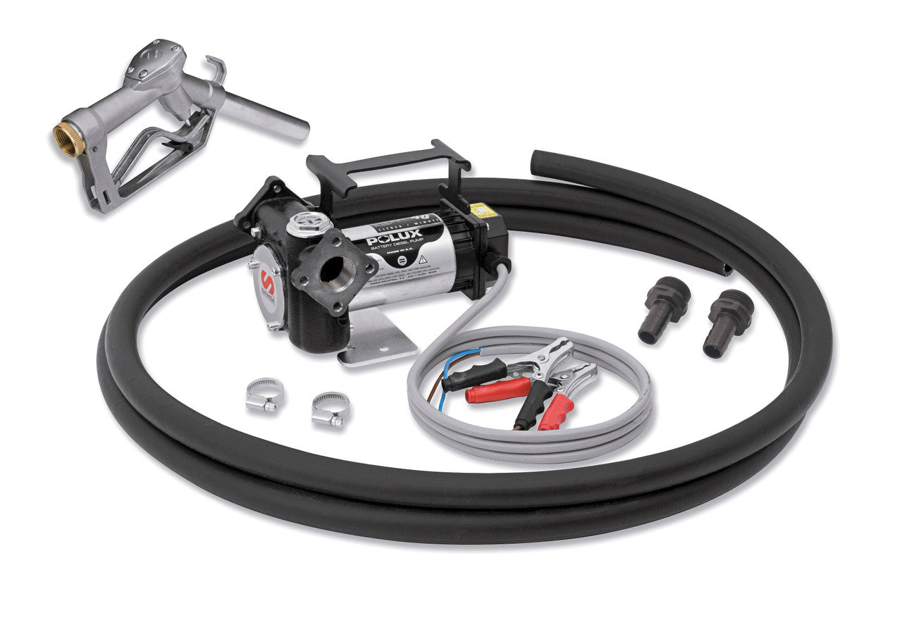 SAMOA 12v DC Diesel Pump Transfer Kits - Polux Series Roladex UK