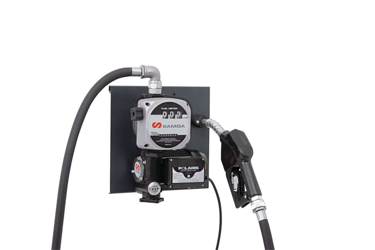 Samoa | 685710 | 230v AC Wall Mounted Metered Diesel Pump Transfer Kits - Polaris Series