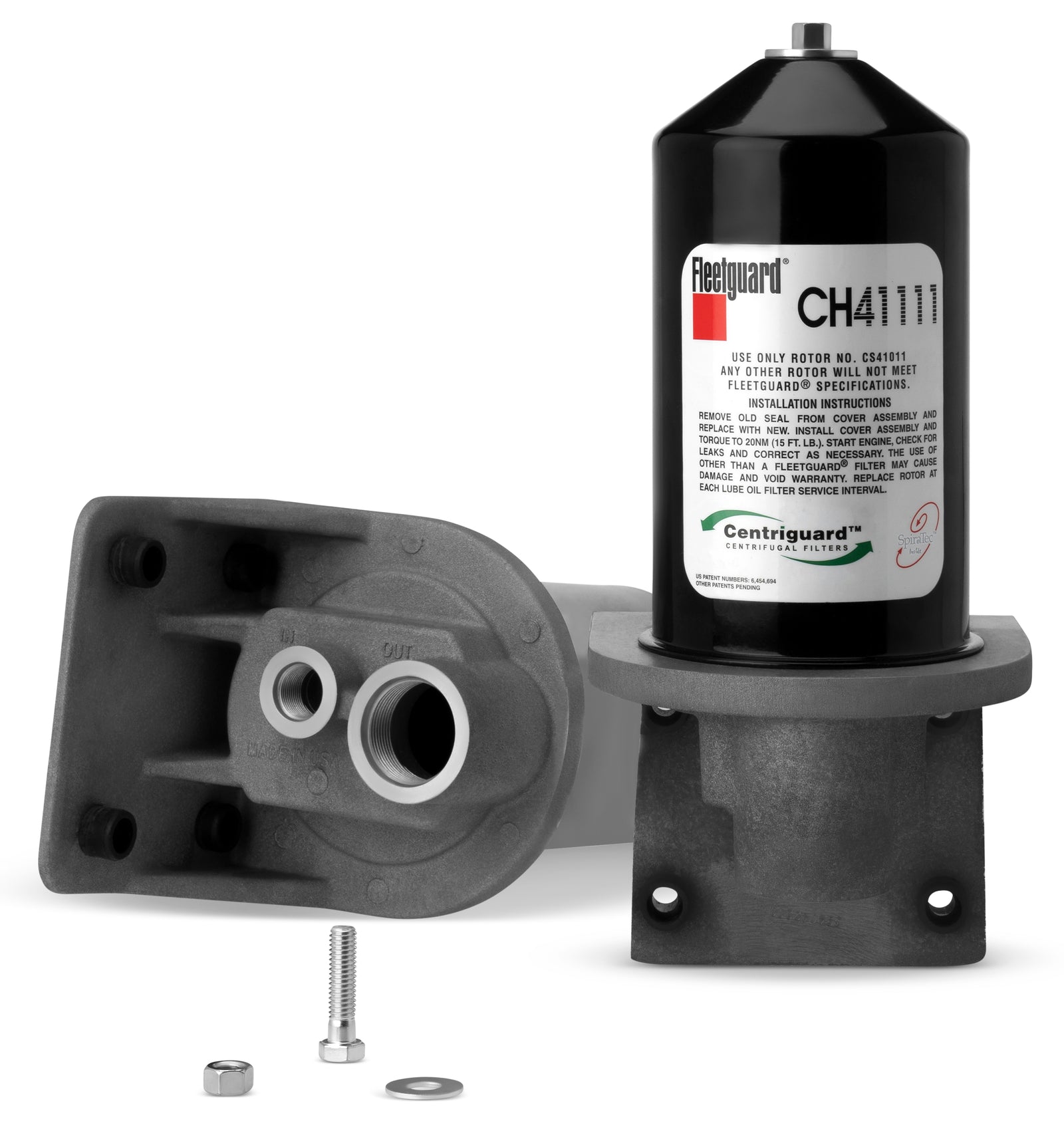 Fleetguard Centrifuge Housing CH41111