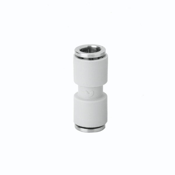 Image of F7580 12 - Technopolymer fitting tube to tube connector 12mm tube (Pack of 5) - Camozzi | Roladex UK