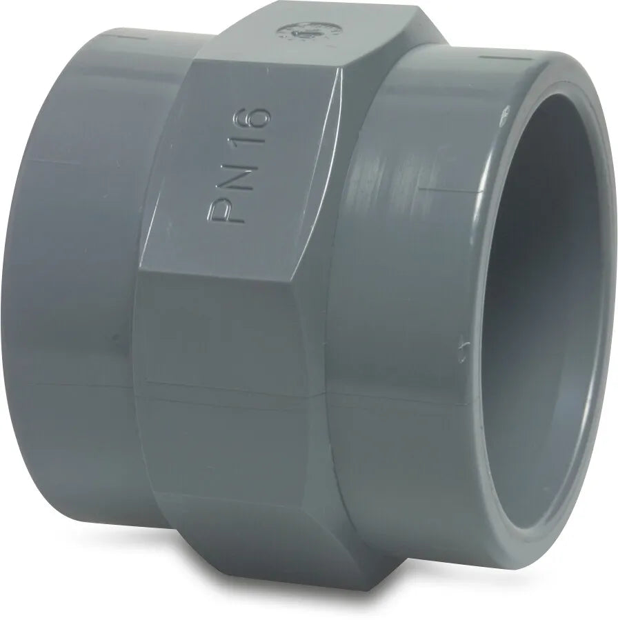 Profec Socket Pvc-U 40mm x 1 1/4" Glue Socket x Female Thread 10Bar Grey | Profec | UK Supplier | Roladex