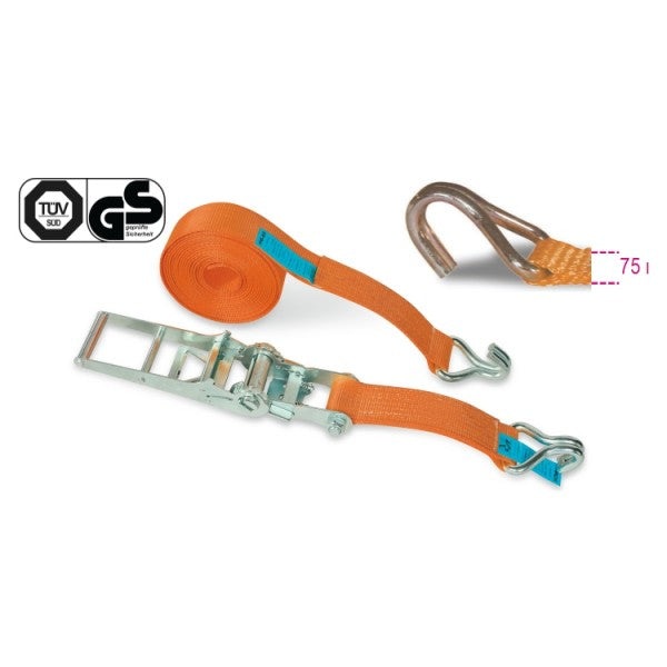 8183 12,5-RATCHET TIE DOWN, SINGLE HOOK
