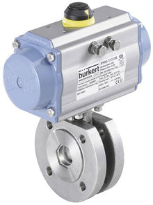 Pneumatic actuated valves for compressed air automation systems