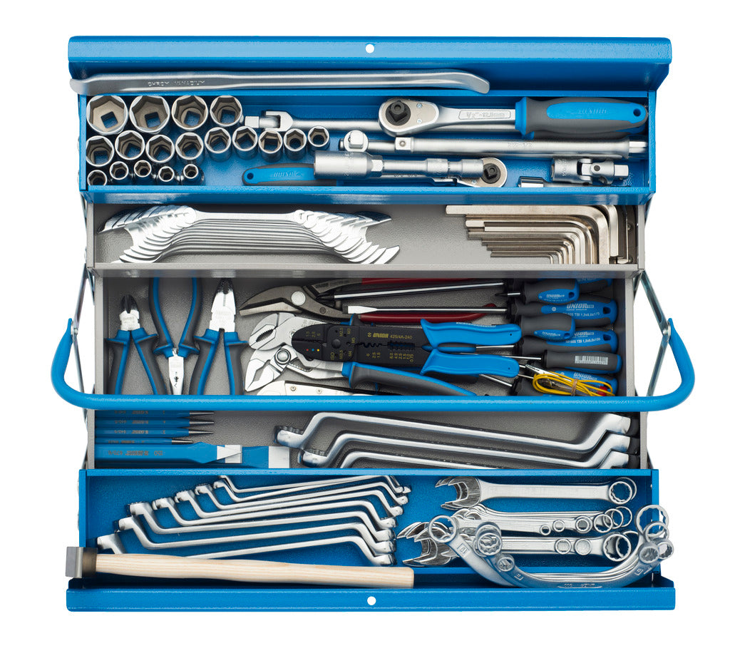 Unior | 601995 | Tool set with tool box 912/5 - /112