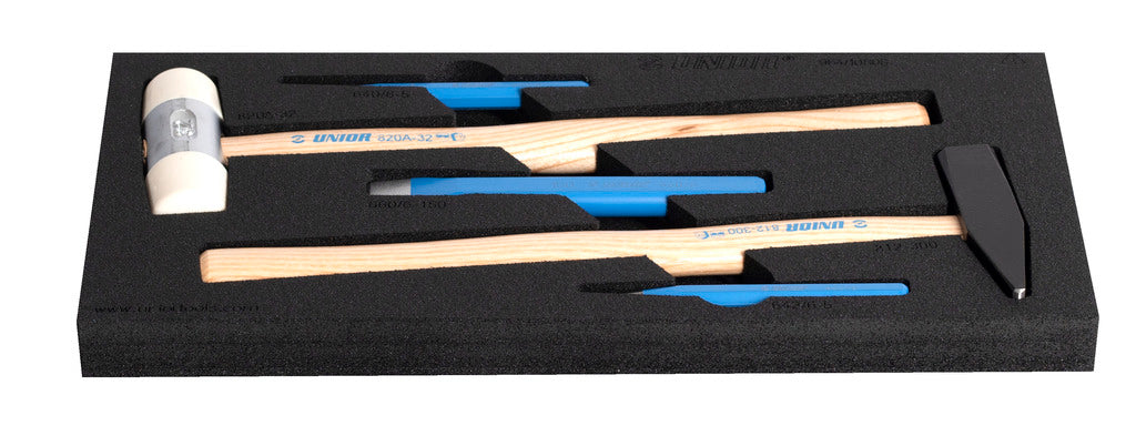 Unior | 621064 | Set of hammers and punches in SOS tool tray - /5