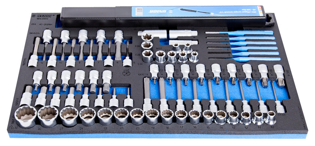 Unior | 621390 | Set of hand tools in SOS tool tray - /79
