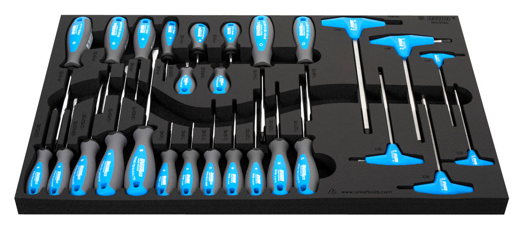 Unior | 621396 | Set of screwdrivers in SOS tool tray - /28