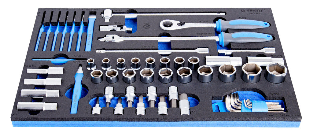 Unior | 623991 | Set of socket wrenches in SOS tool tray